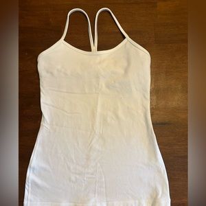 Lululemon White Tank